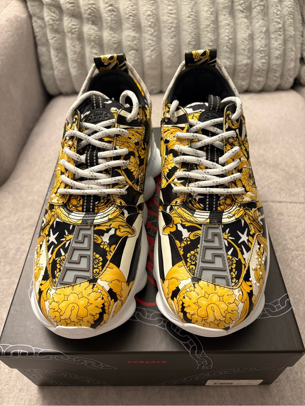 Versace Men's Yellow Chain Reaction